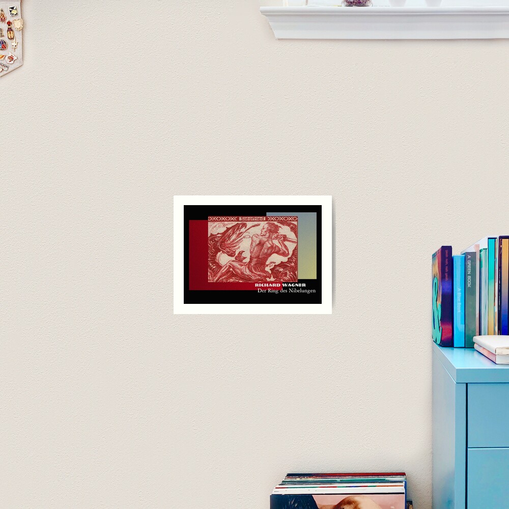 Siegfried, hero of the Der Ring des Nibelungen Art Print