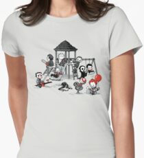 Horrorpark Tailliertes T-Shirt für Frauen