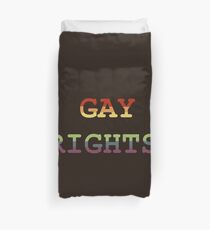 Rechte von Homosexuellen! Bettbezug