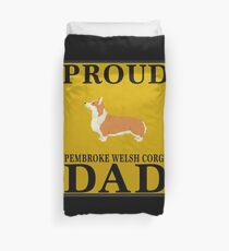 Proud Pembroke Welsh Corgi Dad - Pembroke Welsh Corgi Bettbezug