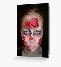 Zombies Don't Like Light! Greeting Card