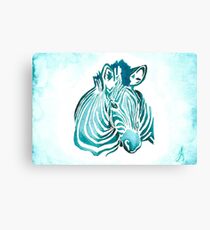 Zebra Leinwanddruck