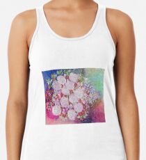 Blumen, Blumen und Blumen. Racerback Tank Top