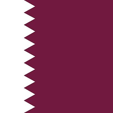 Aperçu de l'œuvre Drapeau du Qatar de Shorlick