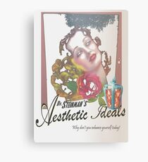 She had it coming. Metal Print