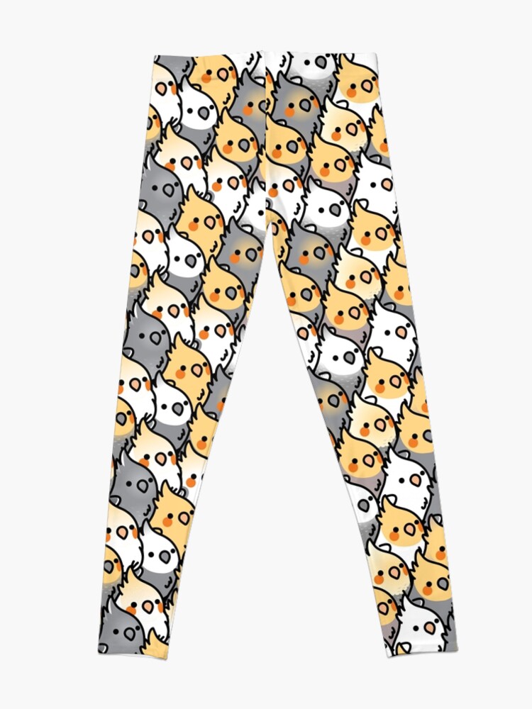 Alternate view of Chubby Cockatiel Party Leggings
