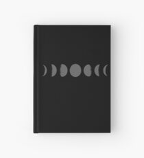 moon phases Hardcover Journal