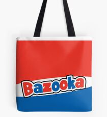 Bazooka bubble chewing gum Tote Bag