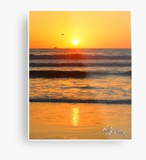 Beach art ... be8 Metal Print