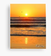Beach art ... be8 Canvas Print