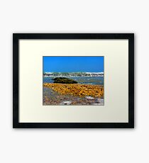Beach art ... be9 Framed Print