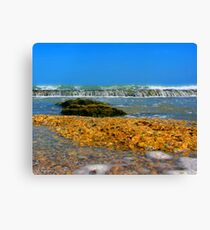 Beach art ... be9 Canvas Print