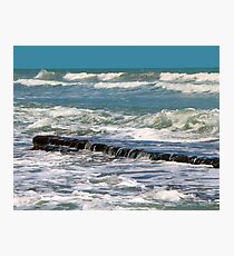 Beach art ... be10 Photographic Print