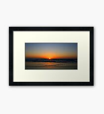 Beach art ... be17 Framed Print