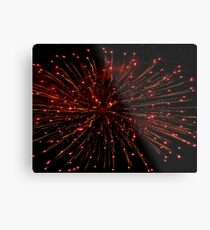 Orange Bursting in Air Metal Print