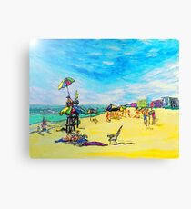 Beach art ... be23 Canvas Print