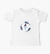 Song of the Sea - Selkie and seals - White version Baby Tee