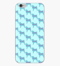 Hug a pug iPhone Case