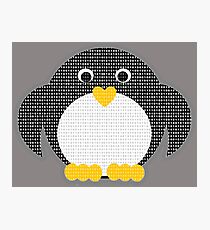 Penguin - Binary Tux Photographic Print