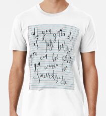 Lieber Evan Hansen - Mit freundlichen Grüßen Männer Premium T-Shirts
