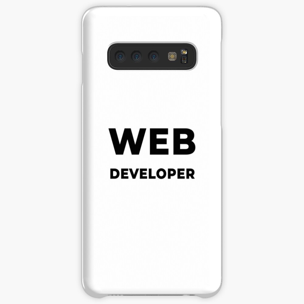 Web Developer (Inverted) Case & Skin for Samsung Galaxy