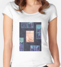 exam period Women's Fitted Scoop T-Shirt