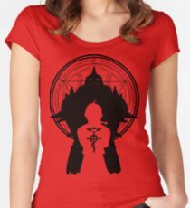 Camiseta entallada de cuello ancho Alquimista de FM