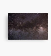Artistic Photography of Dark Charming Starry Sky Canvas Print