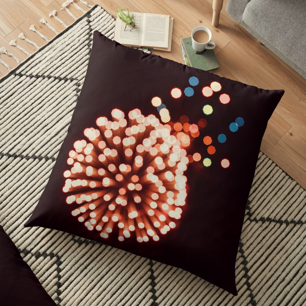July Skies #6 Floor Pillow