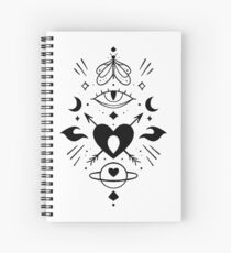 Cosmic love Spiral Notebook