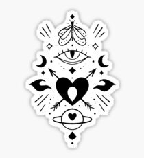 Amour cosmique Sticker