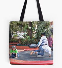 Trampoline Tote Bag