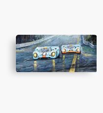 Porsche 917 K GULF Spa Francorchamps 1970 Canvas Print