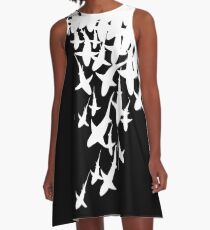 Vestido acampanado Sharks V2
