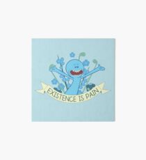 Existence is Pain Art Board Print