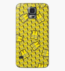 Funda/vinilo para Samsung Galaxy Chaquetas Jaunes Patrón de chaleco amarillo #YellowVest #GiletJaune HD Tienda en línea de alta calidad
