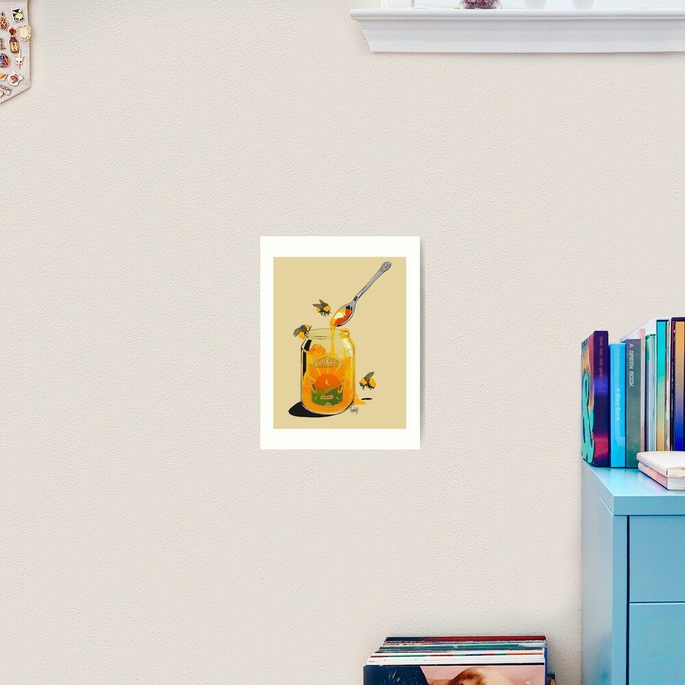 Honey Art Print
