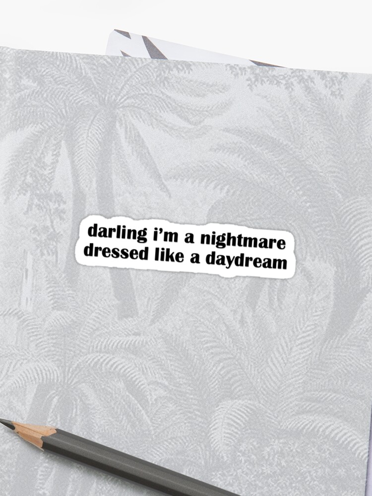 Taylor Swift Blank Space Lyrics Sticker By Taylorrsheetss