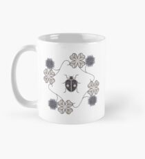 LadyBug Clovers - Chrome Mug