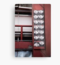 Valley Alley Face Metal Print