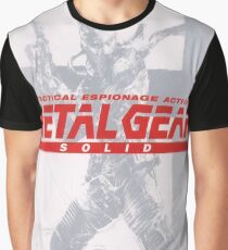 Metal Gear Solid Grafik T-Shirt