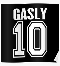 Gasly # 10 Poster