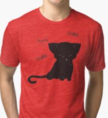 Kitty cat Tri-blend T-Shirt