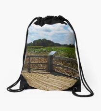 Sheldon Marsh Scenic Overlook 2 Drawstring Bag