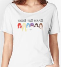 Choose Your Weapon - Alias Women's Relaxed Fit T-Shirt