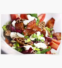 Insalata Mista con Pasta Marone Poster
