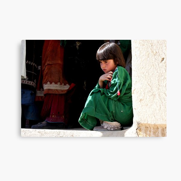 Busy Day (Afghanistan) Canvas Print
