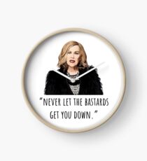 Schitt's Creek, Moira Rose Quote Clock