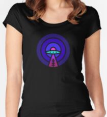 Aliens - Night Ver Women's Fitted Scoop T-Shirt