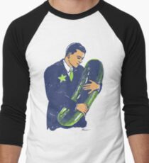 Camiseta ¾ bicolor para hombre Hold The Pickle - American Oddities # 3